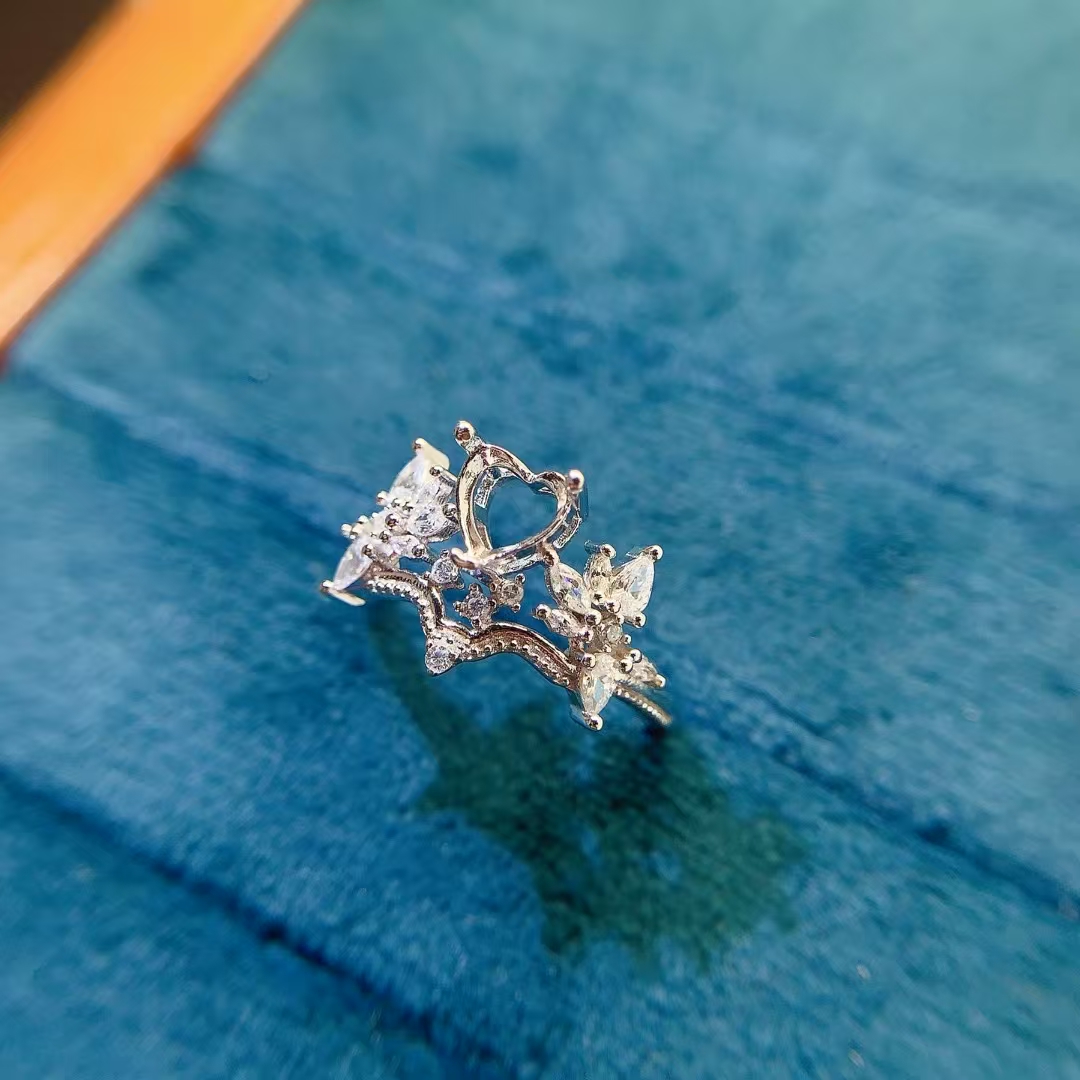 พราวแหวนเงินการตั้งค่า 6 มม.หั - Supplier Wedding บทวิจารณ์และราคา