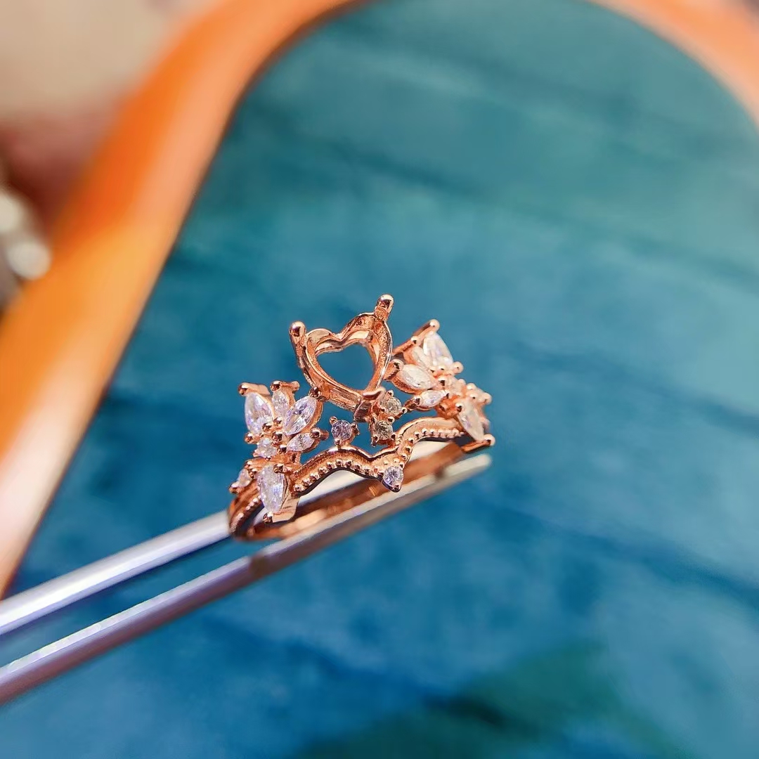 พราวแหวนเงินการตั้งค่า 6 มม.หั - Supplier Wedding บทวิจารณ์และราคา