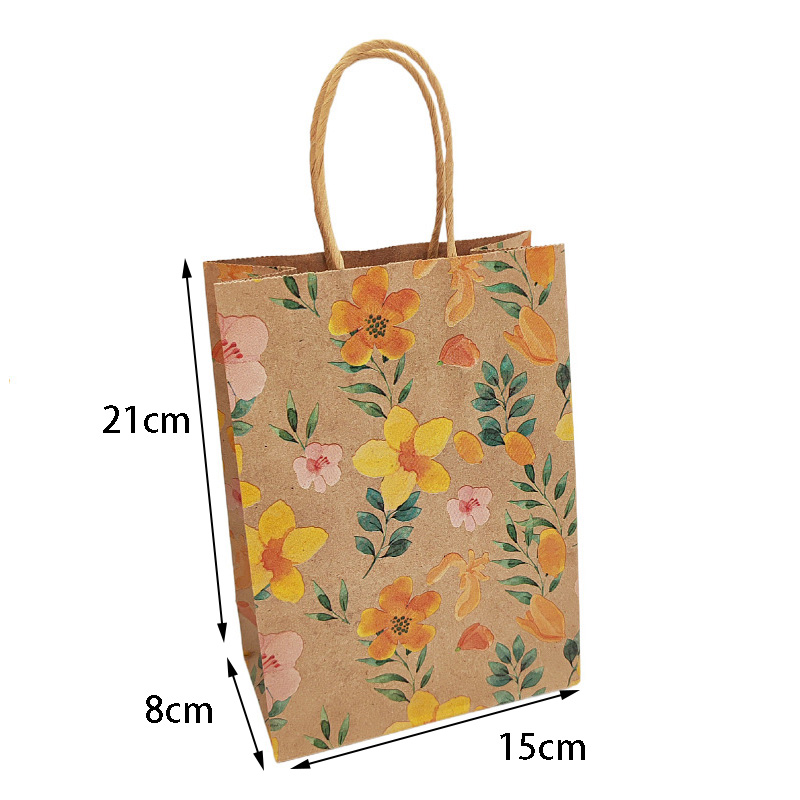กระเป๋าของขวัญลายดอกไม้กระดาษค - Wedding Supply Shops บทวิจารณ์และราคา