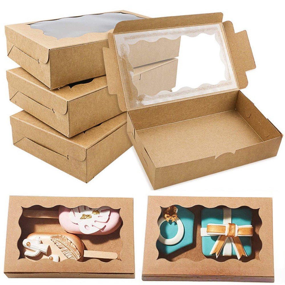 กล่องกระดาษคราฟท์สำหรับใส่เค้ก - Good Supply Wedding Cake บทวิจารณ์และราคา