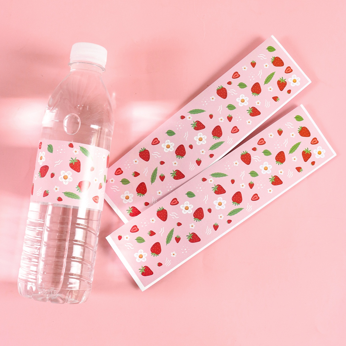 10 ชิ้นสติกเกอร์ฉลากขวดน้ำสตรอ - Wedding Water Supply บทวิจารณ์และราคา