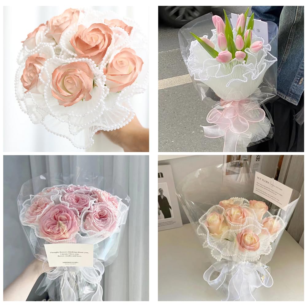 1 แพ็คกระดาษห่อดอกไม้ร้านดอกไม - Wedding Supply Shops บทวิจารณ์และราคา