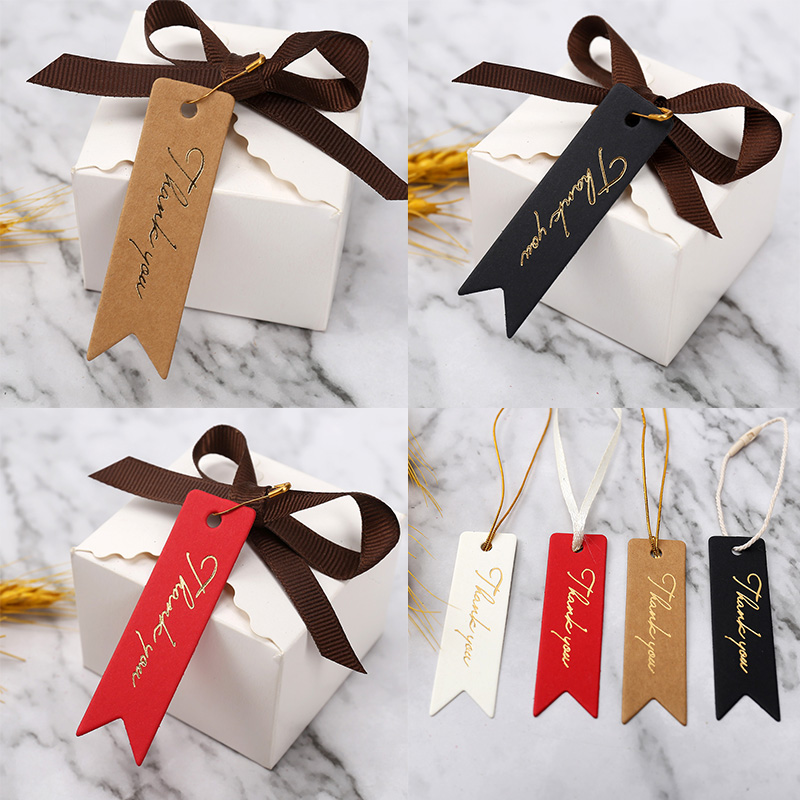 แท็กของขวัญการ์ดขอบคุณกระดาษคร - Wedding Event Supply บทวิจารณ์และราคา