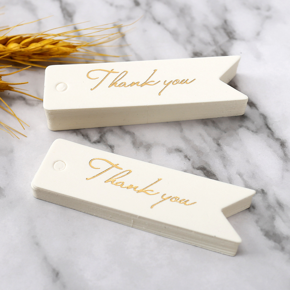 แท็กของขวัญการ์ดขอบคุณกระดาษคร - Wedding Event Supply บทวิจารณ์และราคา