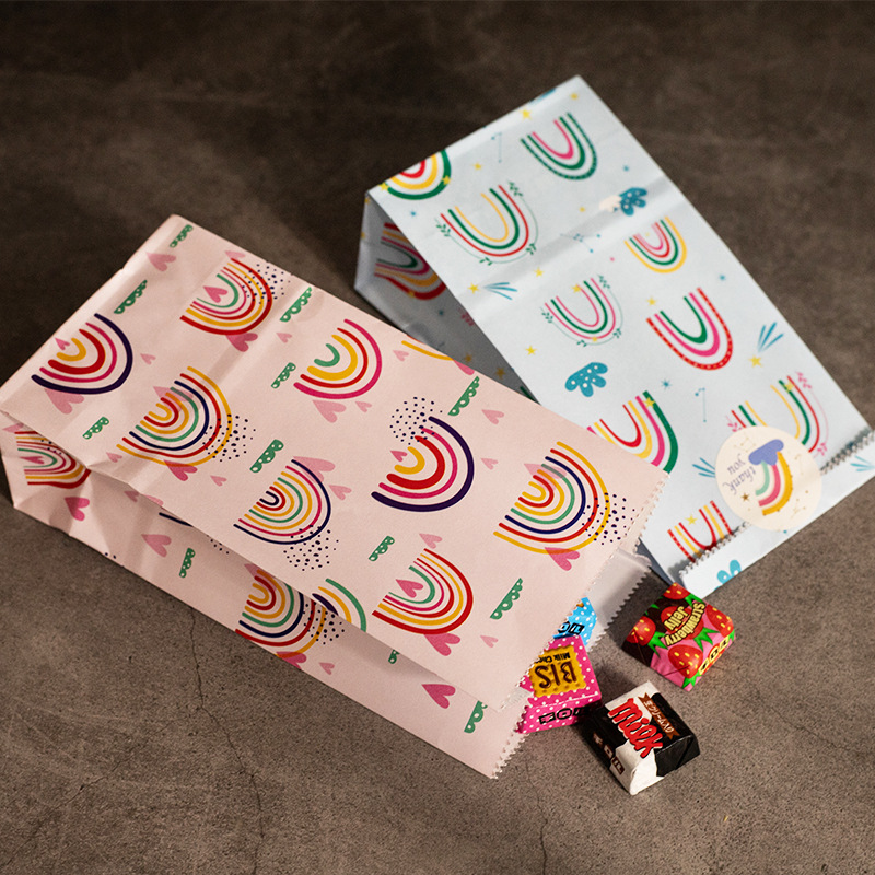 ถุงกระดาษขนาดเล็ก Rainbow พิมพ - Wedding Event Supply บทวิจารณ์และราคา