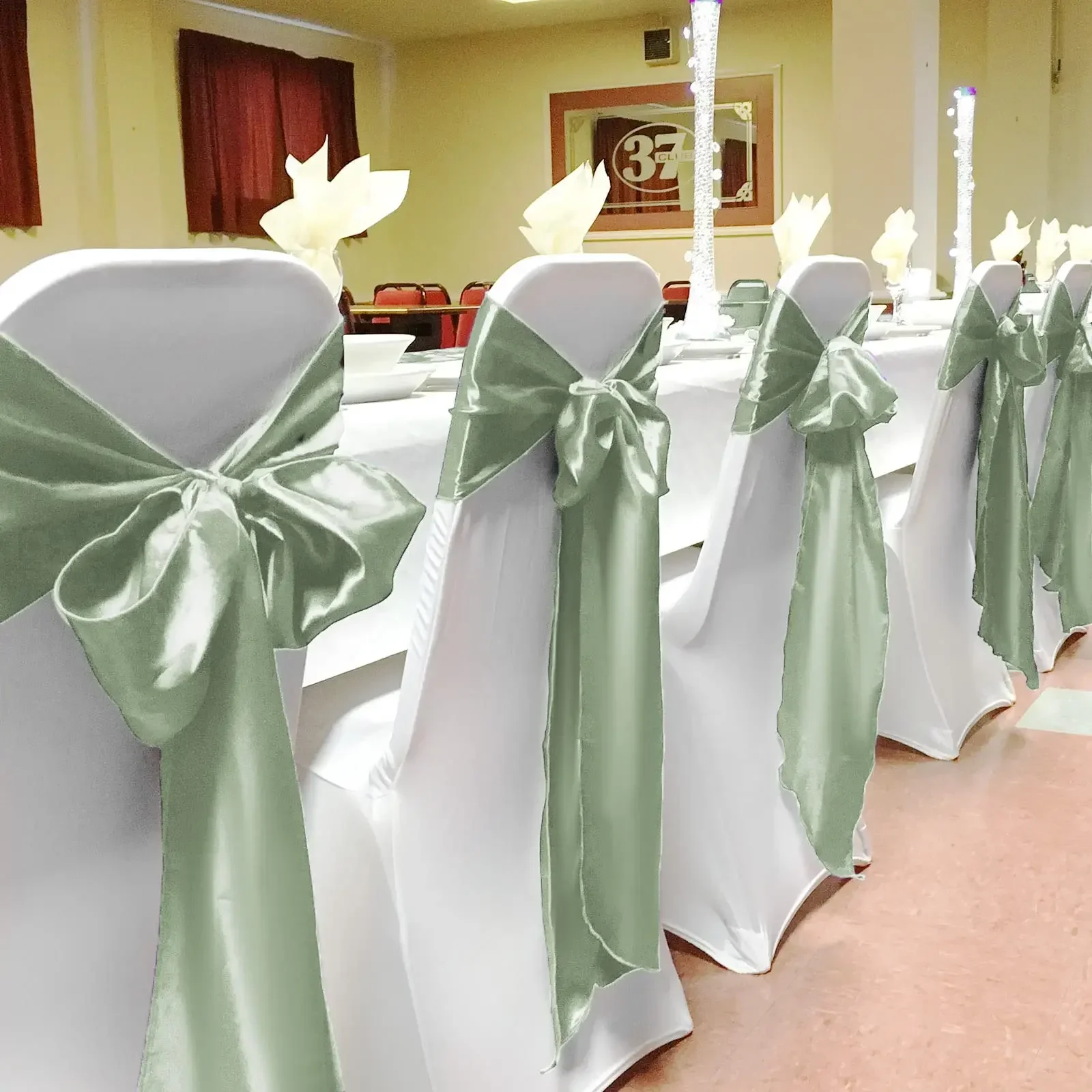 ขายส่ง 10/50 ชิ้น โบว์ผ้าซาติน - Wedding Supply Wholesale บทวิจารณ์และราคา