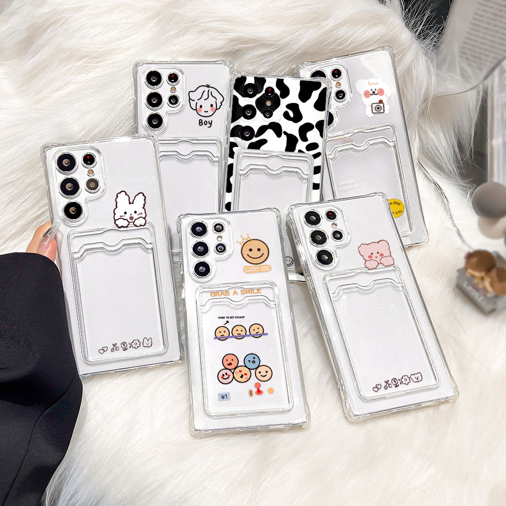 เคสโทรศัพท์มีช่องใส่บัตร สำหรั - Place Card Holder บทวิจารณ์และราคา