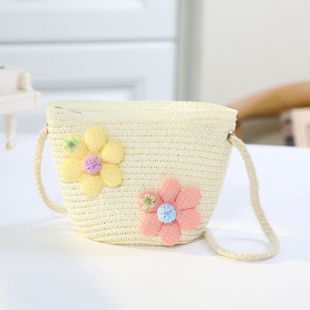 กระเป๋าสานมือสำหรับเด็กผู้หญิง - Flower Girl Basket บทวิจารณ์และราคา