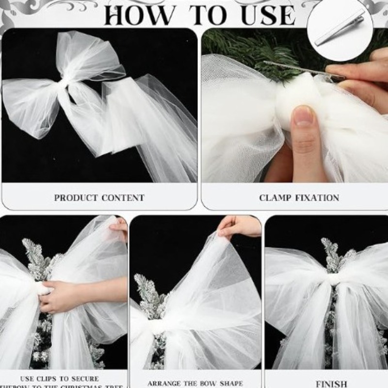 โบว์ตกแต่งคริสต์มาสสำหรับแขวนป - Wedding Supply Shops บทวิจารณ์และราคา