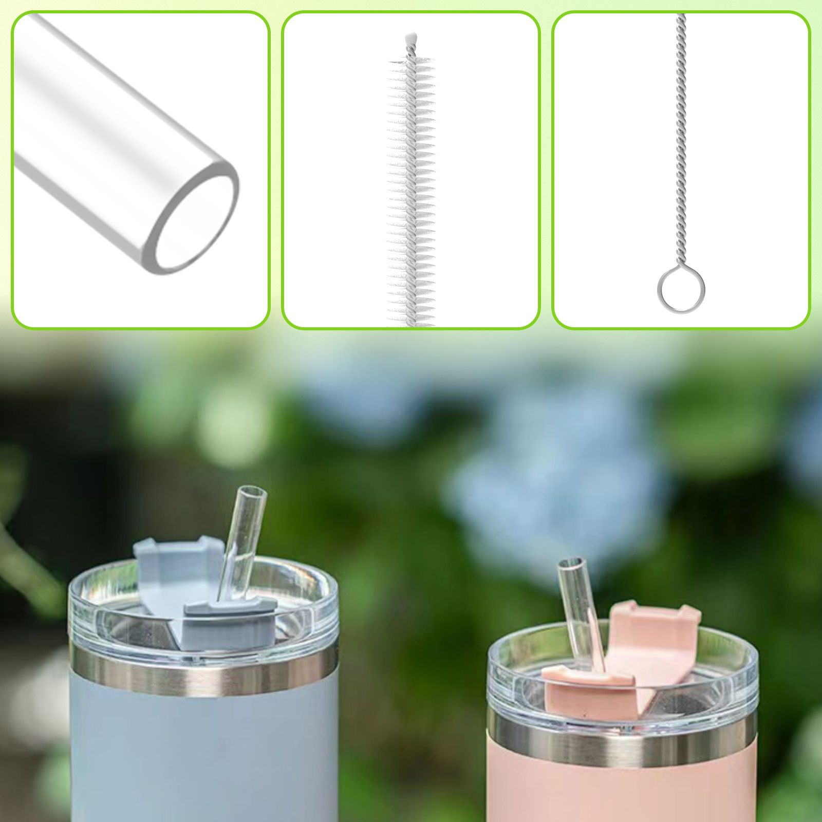 หลอดดูดน้ำ หลอดเครื่องดื่มสมูท - Wedding Water Supply บทวิจารณ์และราคา
