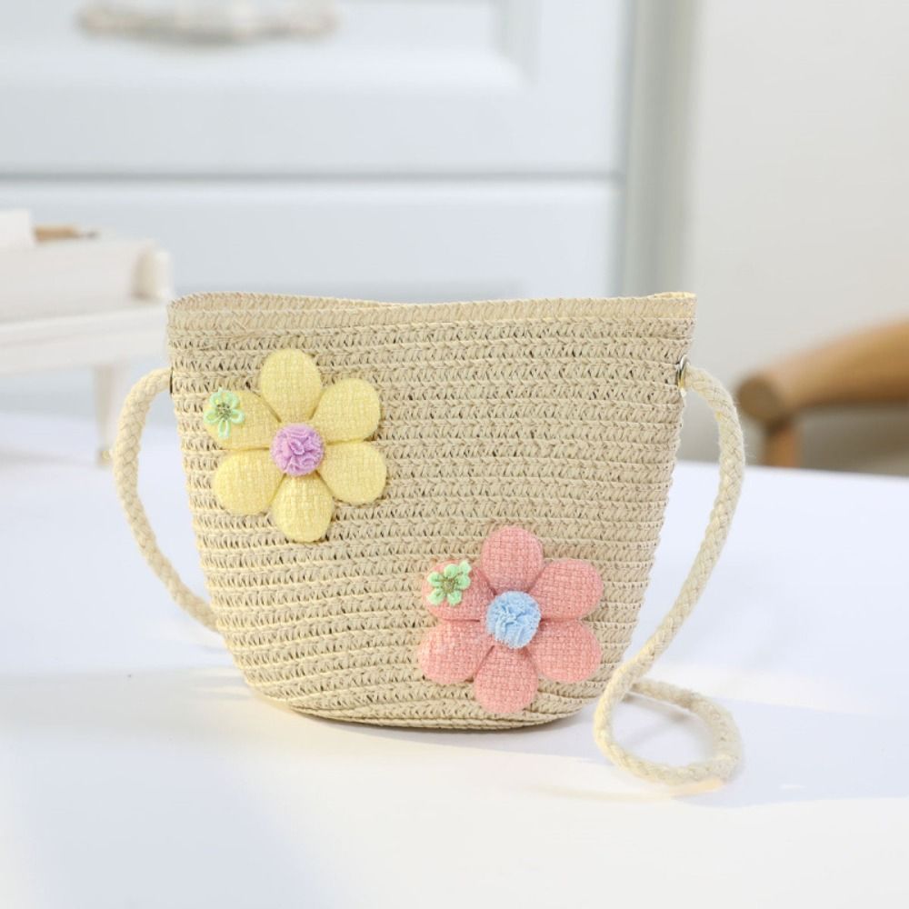 กระเป๋าสานมือสำหรับเด็กผู้หญิง - Flower Girl Basket บทวิจารณ์และราคา